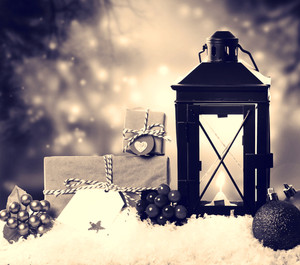 graphicstock-christmas-lantern-with-presents-ornaments-and-snow-in-sepia-tone_SKzxFF6kzd-_thumb