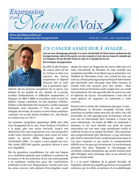 Expression d'une Nouvelle Voix V46 No 3